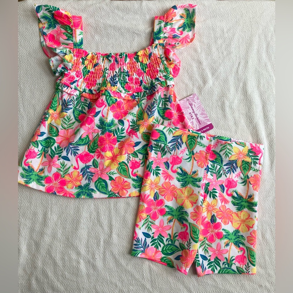 Tommy Bahama tropical floral set 4T NWT